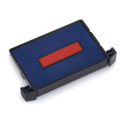 Tamponcino ricambio per Trodat 6/4750/2 col.blu/rosso