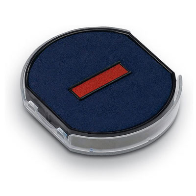 Tamponcino ricambio per Trodat 6/46040 col blu/rosso