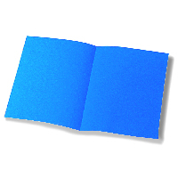 Cartellina Bristol semplice pz.50 azzurro