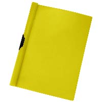 Cartellina con molla d.so 8 giallo
