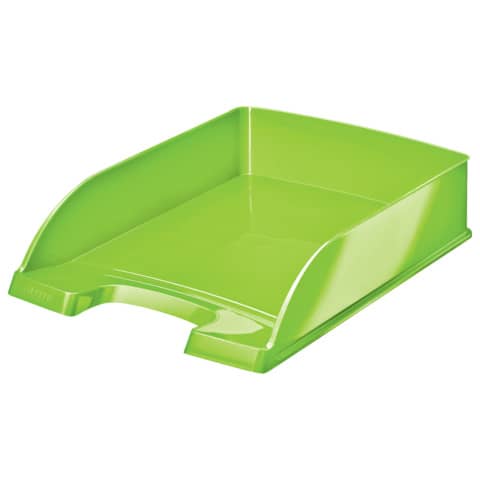 Vaschetta portacorrispondenza leitz wow verde lime a4 4002432123612