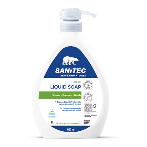Sapone liquido Sanitec 600 ml  4004