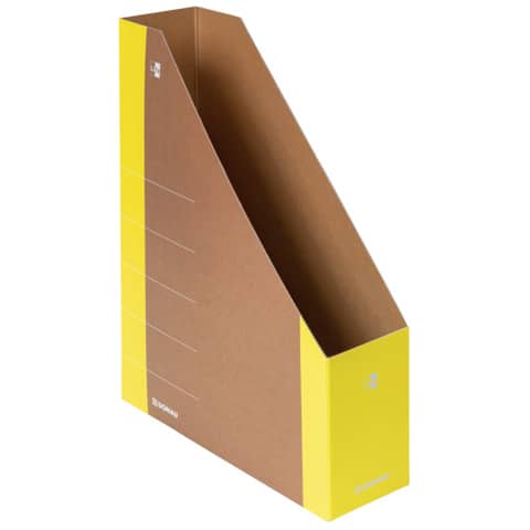 Portariviste in cartone a4 dorso 5 cm giallo da 500 fogli 5901503611944