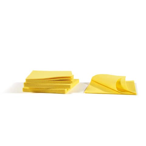 Panno multiuso perfetto factory Omni tessuto non tessuto 40x38 cm - giallo conf. 10 pezzi - 0259C