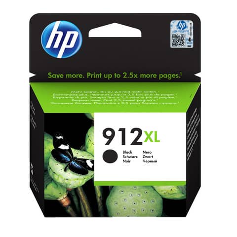 Cartuccia Inkjet HP 912XL nero nero  3YL84AE-BGX