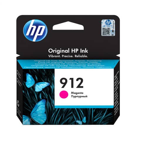 Cartuccia hp 912 magenta originale officejet 8010 8020 pro 192545866743