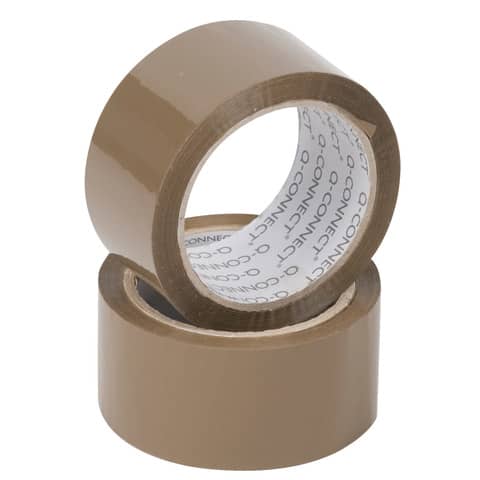 Nastro adesivo imballo q connect 50mmx100m avana silenzioso 5706002151614
