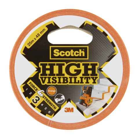 Nastro adesivo extra resistente Scotch® Extremium Universal 48 mm x 25 m - arancione alta visibilità - 29044825O