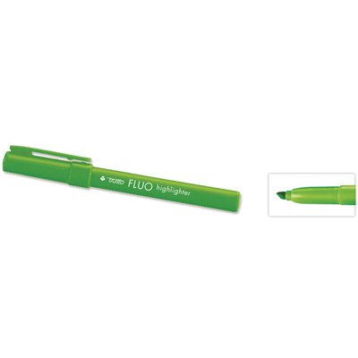 Evidenziatore Tratto fluo highlighter verde