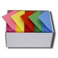 Biglietti/buste formato 4 colori forti assortiti pz.250/250