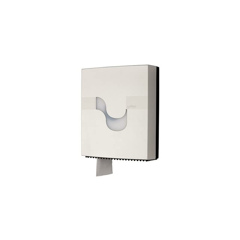 Dispenser carta igienica maxi jumbo col.bianco l 315xp 115x h 375 mm