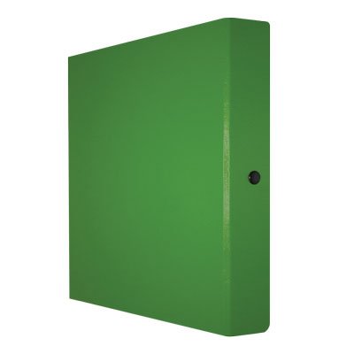 Portaprogetti con porta etichetta x L'ufficio dorso 14 verde