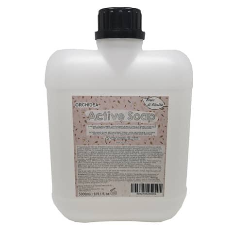 Sapone liquido mani active soap 5 litri orchidea antibatterico 8052705250954
