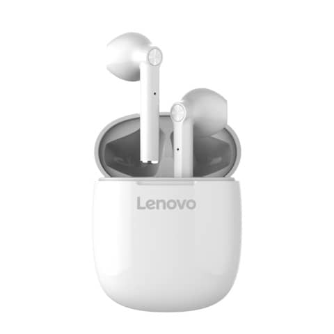 Auricolare Bluetooth 5.0 Lenovo Ipx5 Water resistant bianco HT30