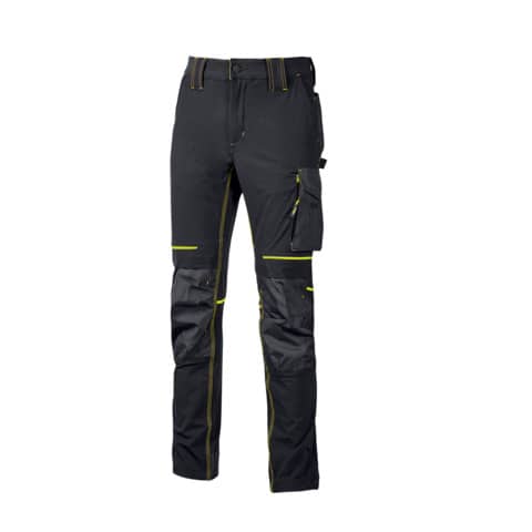 Pantalone da lavoro U-Power ATOM Black Carbon - taglia 2XL PE145BC-XXL