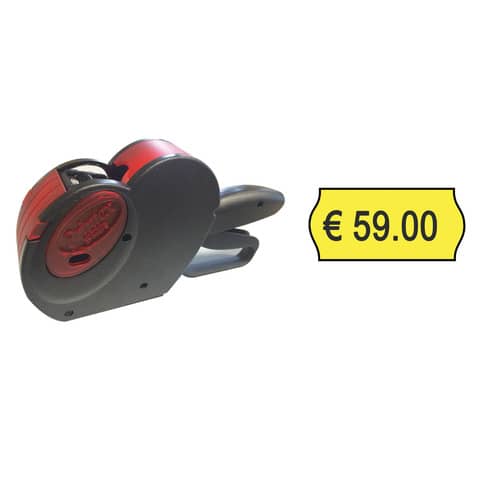 Prezzatrice printex smart 6 per etichette mm26x12, numerica con euro 8034049914341