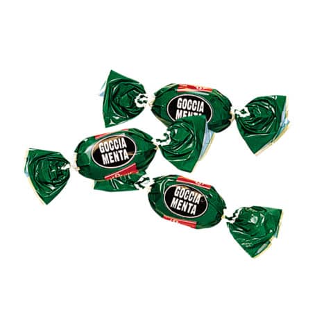 Caramelle dufour goccia menta forte da 1 kg per rinfrescare la gola. 8004610114401