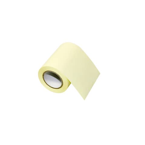 Rotolo adesivo giallo largo 60mm lungo 10m ecologico 4011169620011