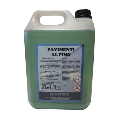 Detergente pavimenti al pino senza risciaquo Ecochem 5 lt FLY0006L005A934