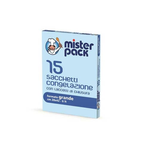 Sacchetti gelo Misterpack 6 L conf. 15 pz - 330962