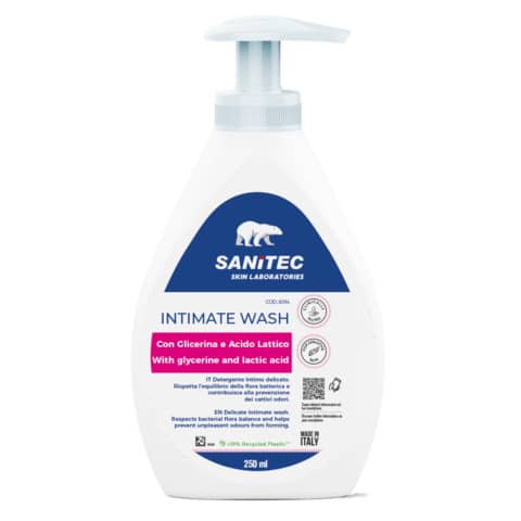 Detergente Intimo delicato Skin Lab Sanitec 250 ml/0,25 kg 6014