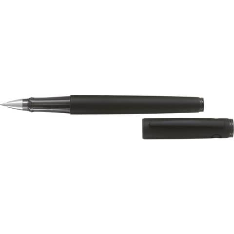 Penna roller Explorer inchiostro gel nero Pilot fusto nero 006497