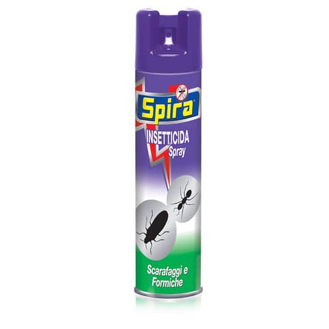 Insetticida spray per scarafaggi e formiche Spira 400 ml 44686