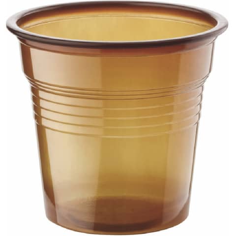 Bicchieri da caffè in polistirene Dopla Professional - 80 ml - conf. 50 pezzi - 74213