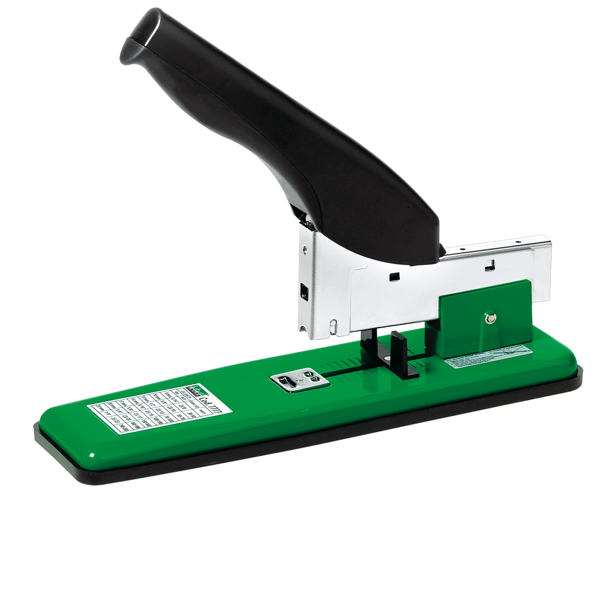 Cucitrice da tavolo lebez verde fino a 200 fogli in metallo 8007509010846