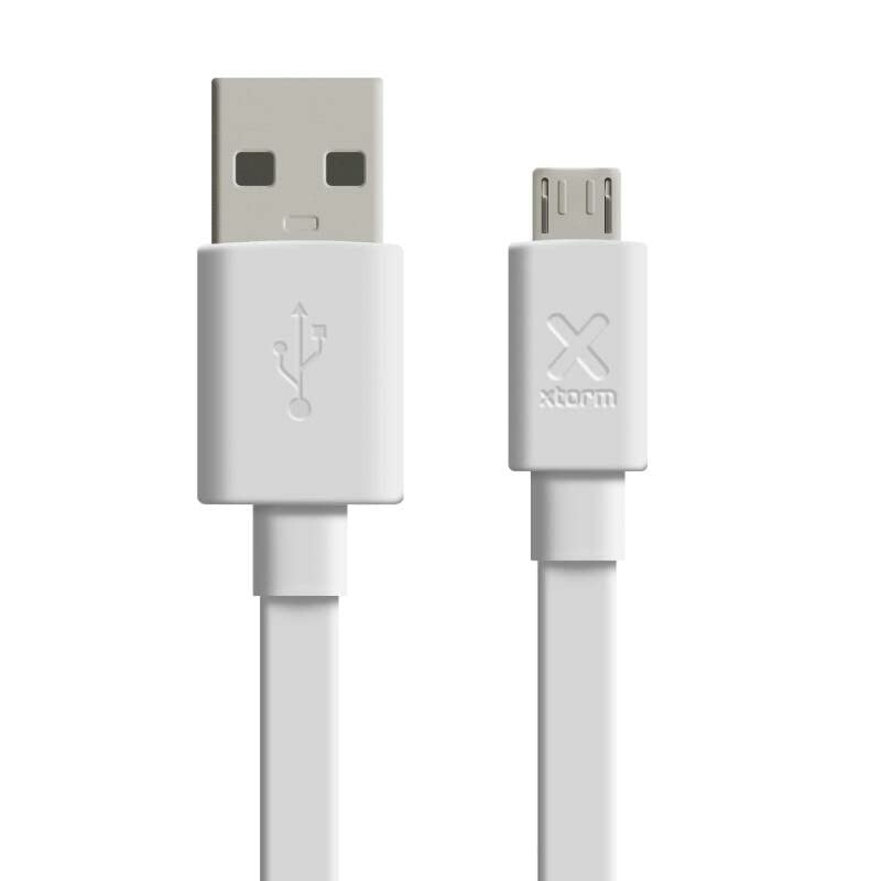 FLAT USB TO MICRO USB CABLE 3M