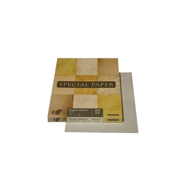 Carta pergamena A4 gr.110 fg.100 bianco