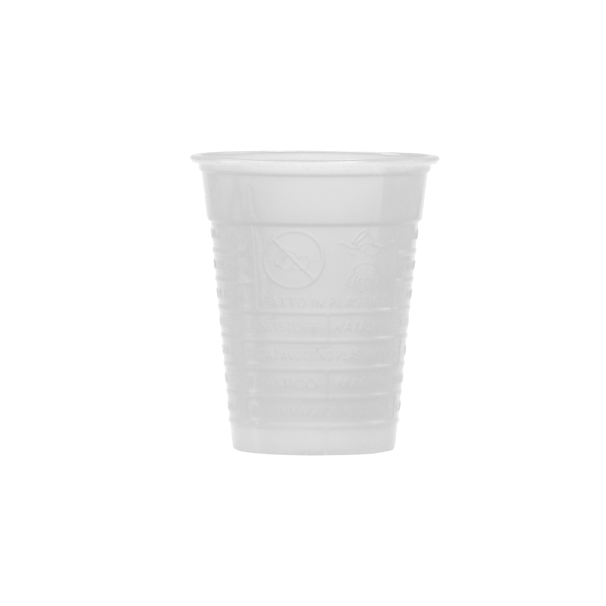 Bicchieri da caffE' - monouso - 80 cc - bianco - Dopla - conf. 100 pezzi