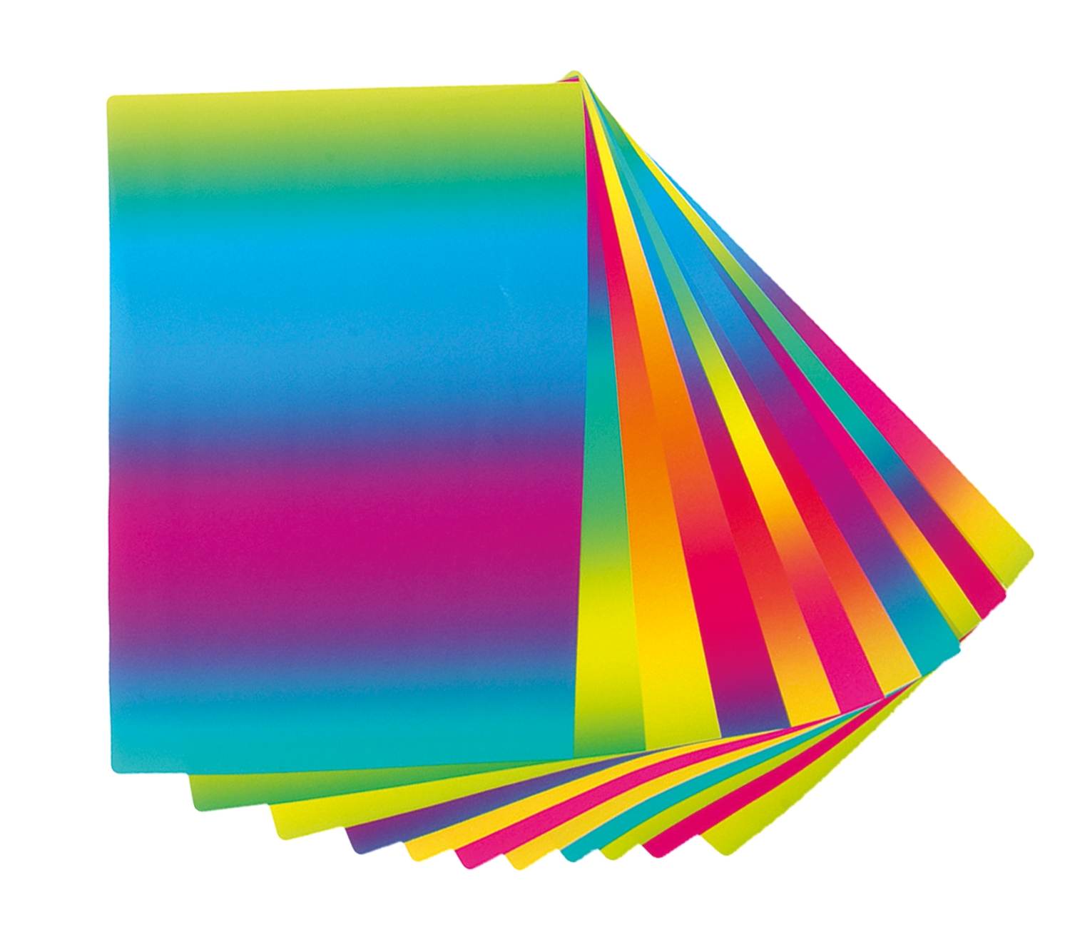 Blocco carta arcobaleno 15x15 gr.115 fg.100 in colori assortiti
