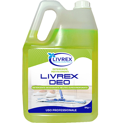 Detergente per pavimenti Livrex deo kg.5 verbena