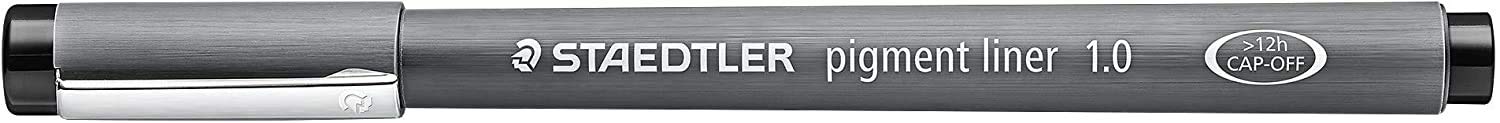 Penna Staedtler Pigment liner 10 nero