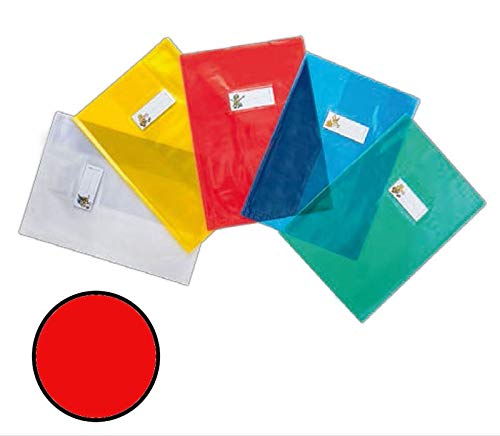 Coprimaxi pvc kristal liscio 140 my pz.30 rosso