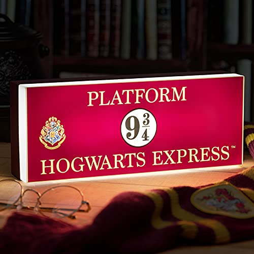 Lampada Da Parete/Tavolo Harry Potter Con Stemma Di Hogwarts - Merce Ufficiale, Dimensioni 26x25x24 Cm
