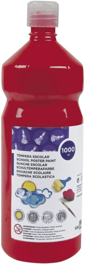 Tempera cmp picasso 1000 ml. rosso scarlatto 380