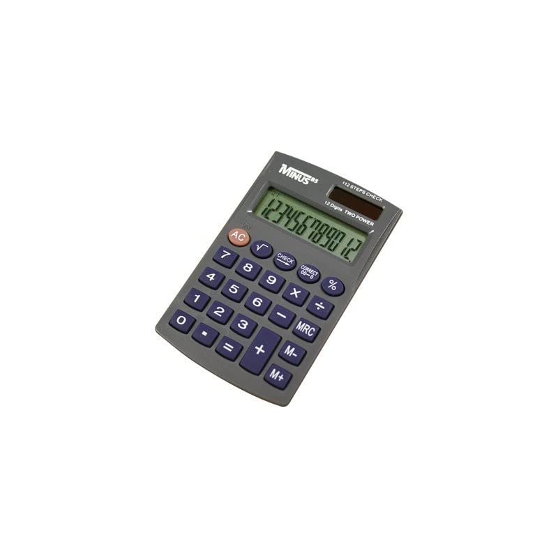 Calcolatrice tascabile Minus b5 12 cifre