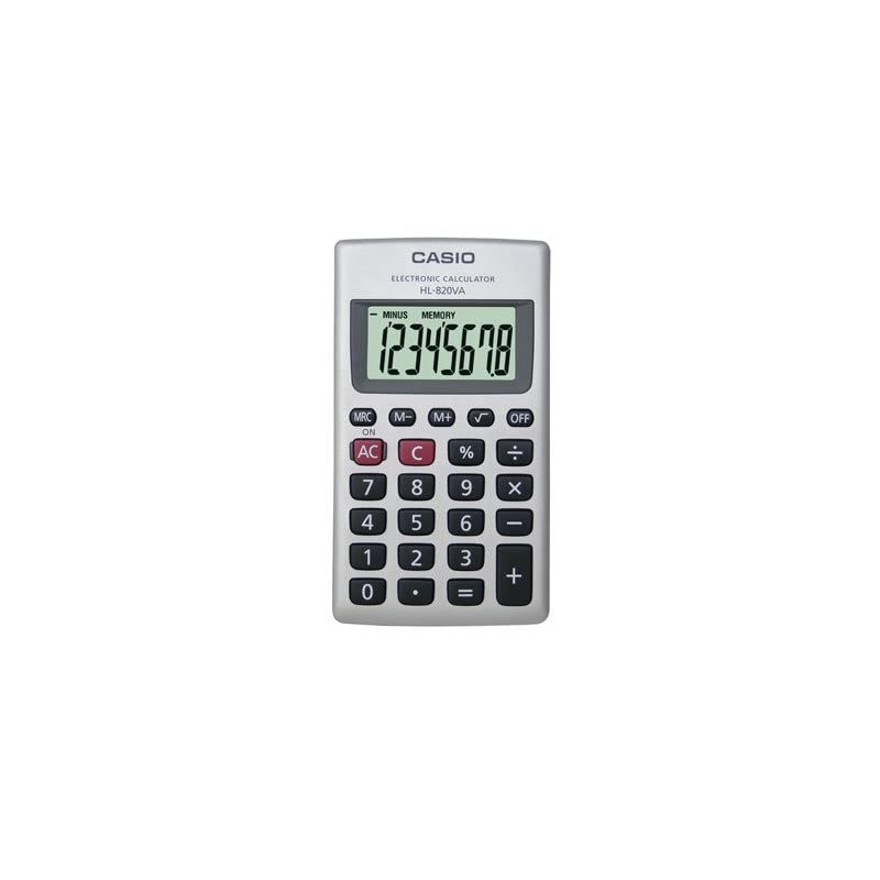 Calcolatrice tascabile Casio hl820va