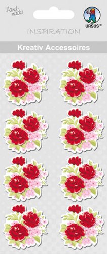 Stickers per accessori creativi soggetto rosa