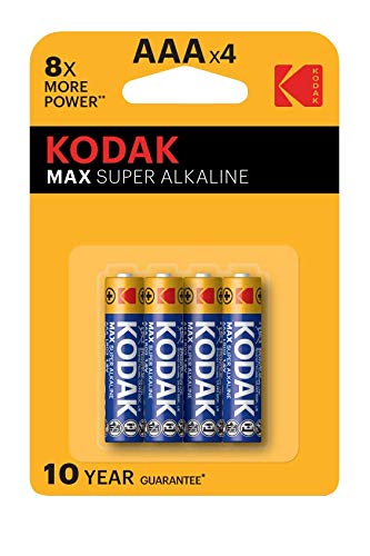 Batteria Kodak Max alkaline ministilo tipo AAA pz.4