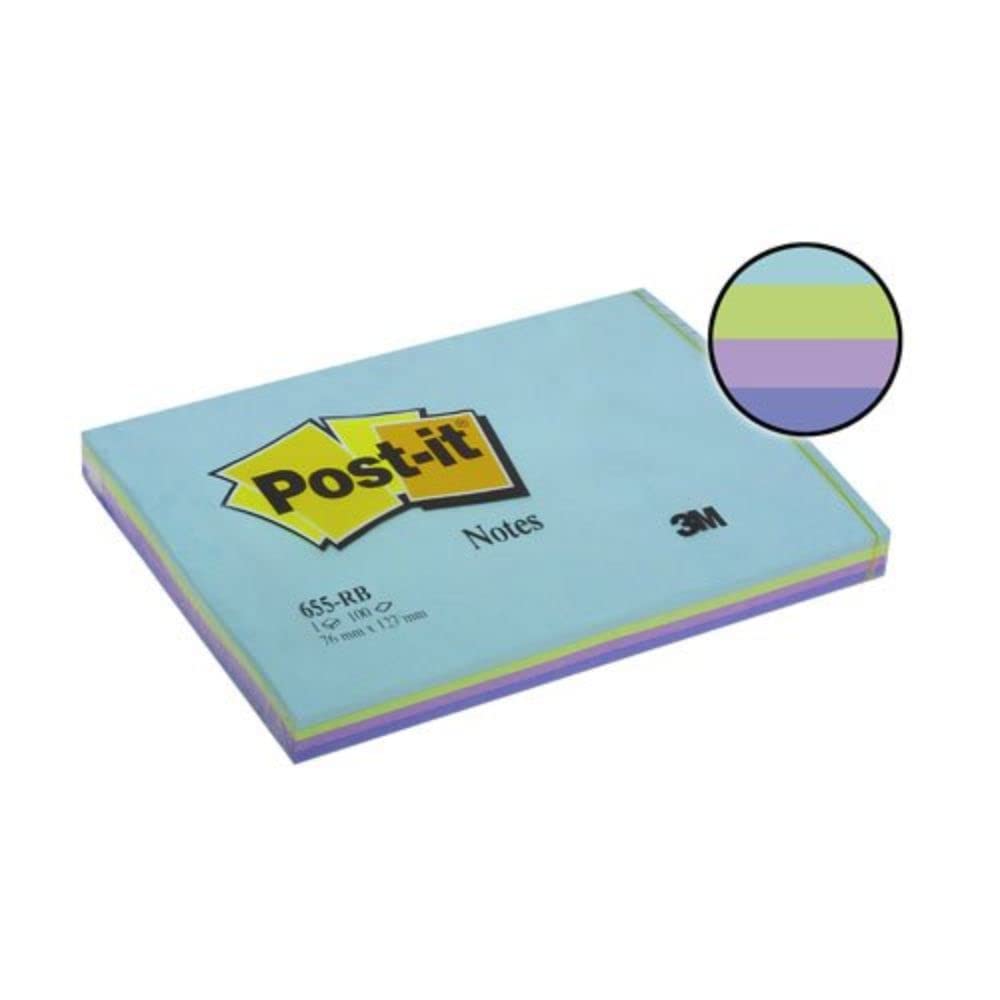 Post-it 655 76x127 color acquatic