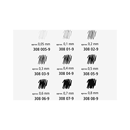 Penna Staedtler Pigment liner 12 nero