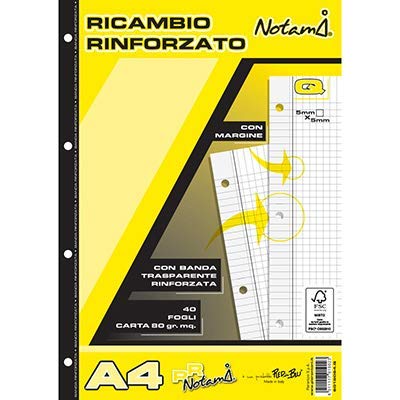 Ricambio rinforzato gr.80 A4 fg.40 Notami q