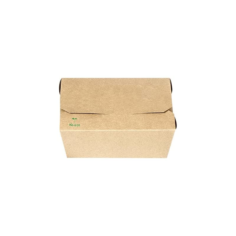 Box bioeco per alimenti medio cm.19x13,5 h.4,5 pz.60
