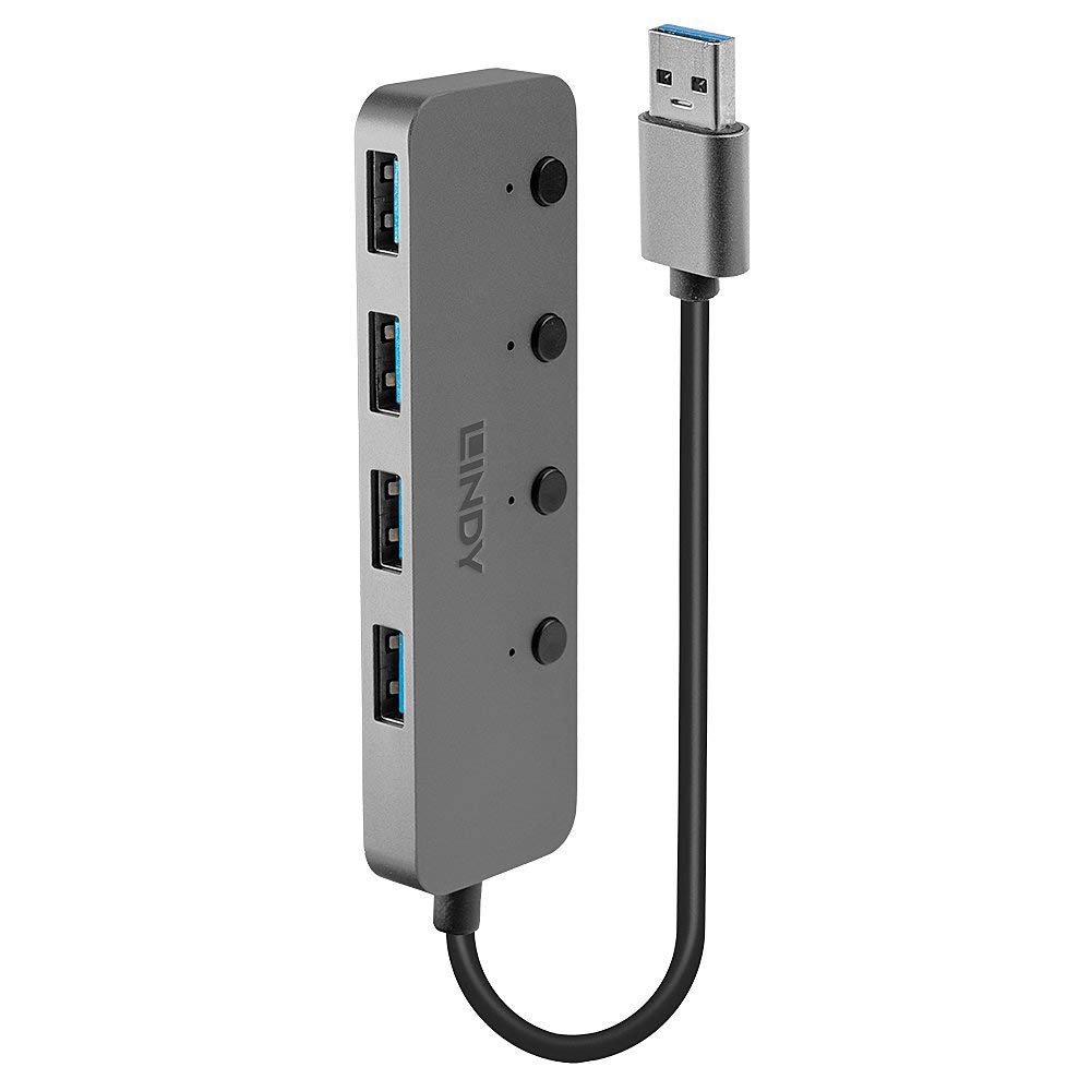 HUB USB 3.1 (GEN 1) 4 PORTE CON INT