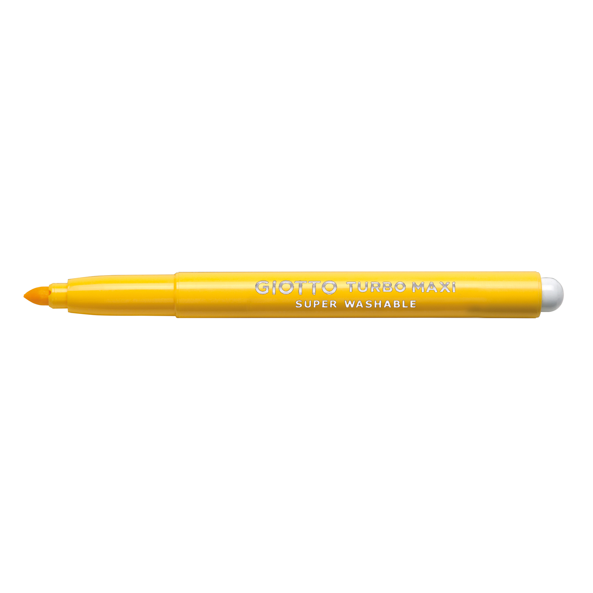 Pennarello Turbomaxi Monocolore - punta D5mm - giallo - Giotto