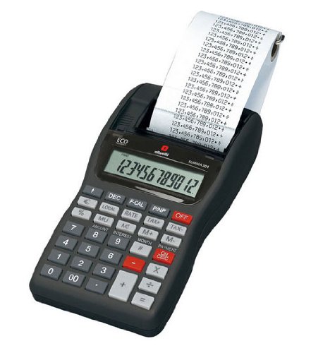 Calcolatrice con stampante Olivetti summa 301