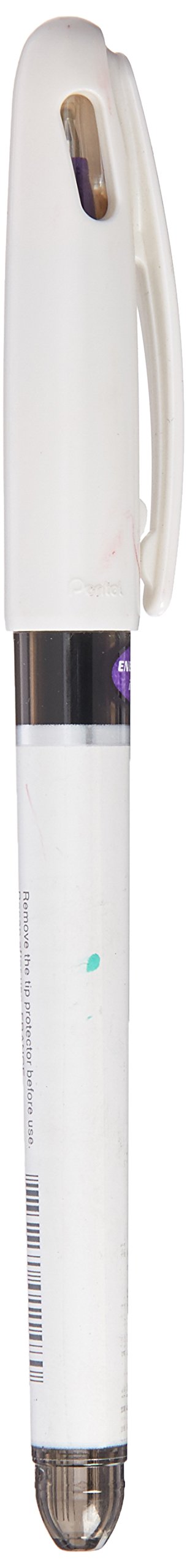 Roller Pentel Energel Tradio 0,7 viola fusto bianco